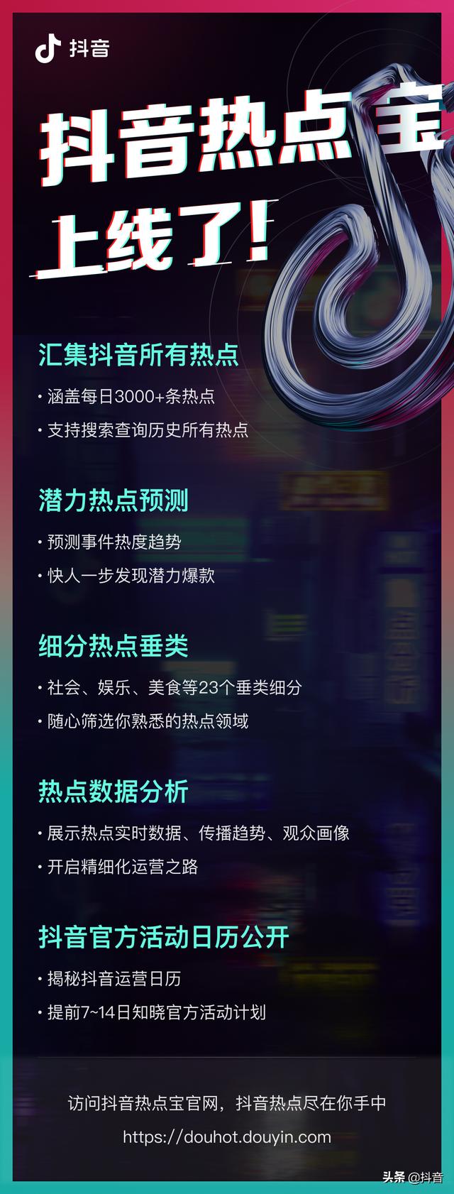 “抖音热点宝”今日发布！揭秘抖音背后的“数据黑科技”