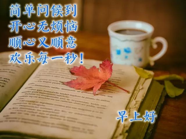 祝愿朋友心情好，快快乐乐度寒冬，早安