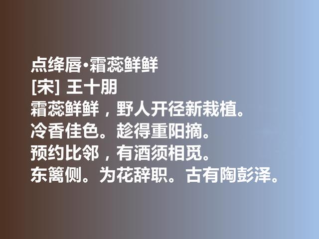 南宋爱国名臣和诗人，王十朋这十首诗作，暗含爱国情怀与高尚情操