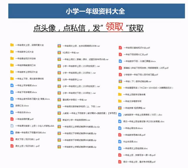 一年级语文，词语积累大全，都是实用干货，赶紧收了给孩子