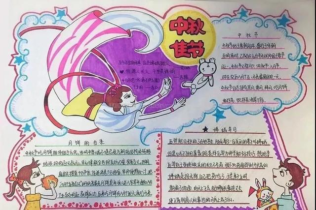 学知识丨可打印！中秋节「好词/好句/好段+手抄报」，快给孩子备上