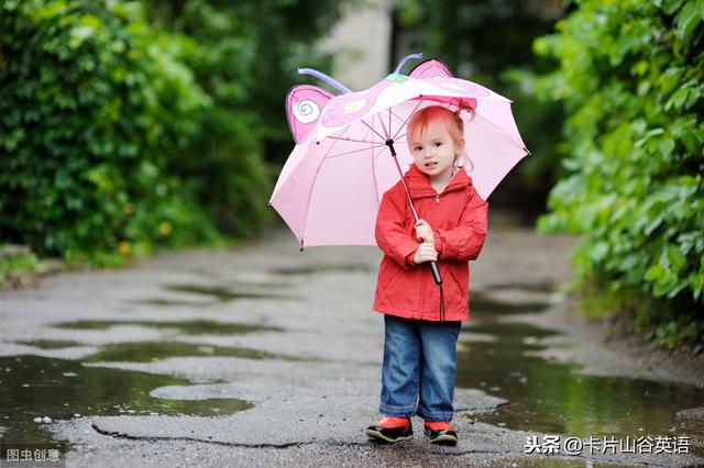 “大雨”不是big rain，“小雨”也不说little rain，那英语咋说