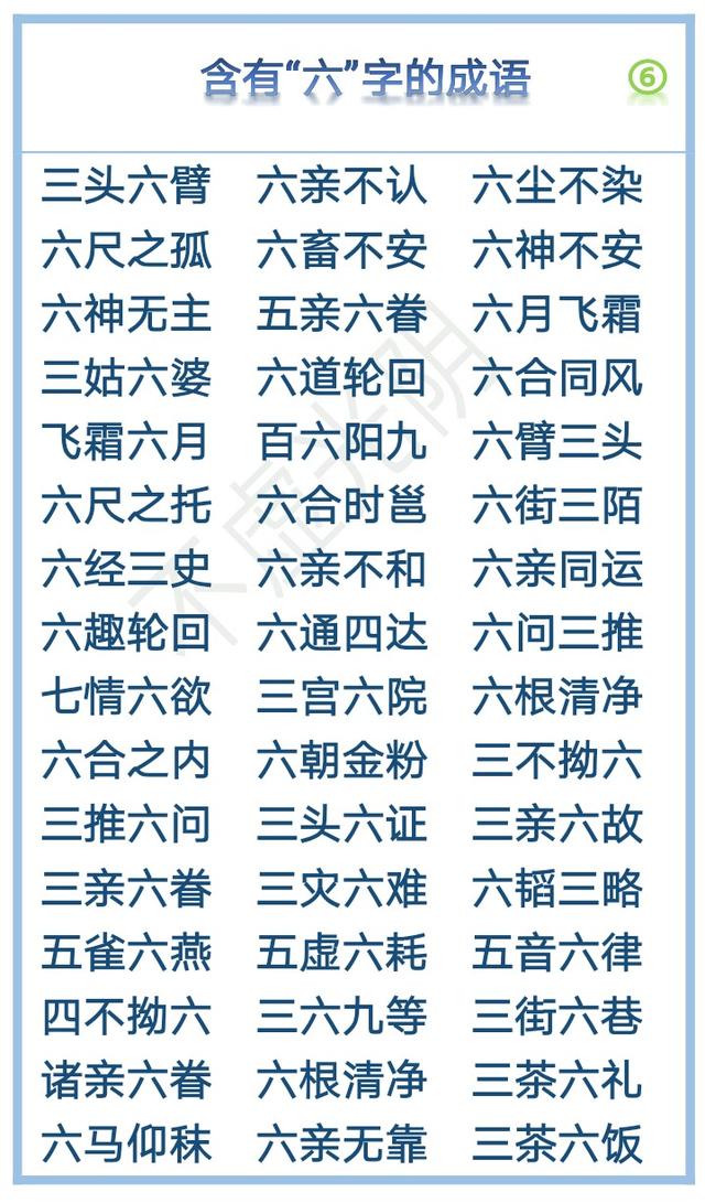 1000个有趣的数字成语汇总，从一、到十到亿，朋友们拿走，不谢！