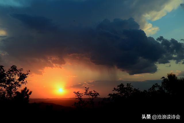 夕阳无限好，三首经典律诗，写黄昏美景字字唯美，内含境界与风骨