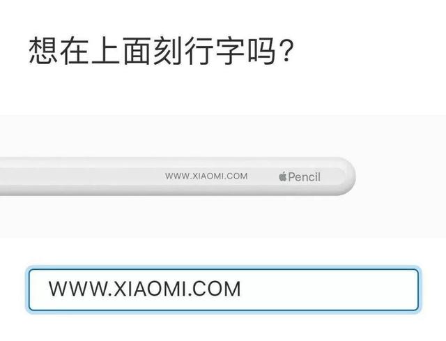 Apple Pencil的刻字服务被玩坏了……