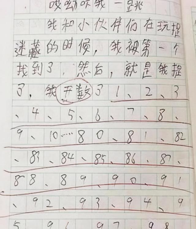 爆笑零分作文合集图片