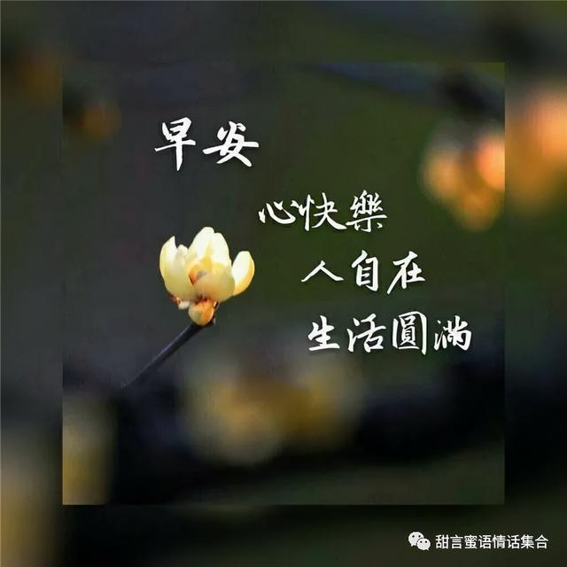 心神荡漾的早安情话短信