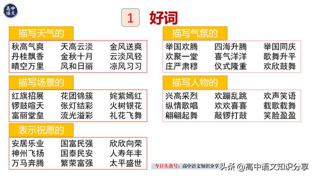 国庆节名言名句范文-好句好段好诗，爱国主题作文素材分享