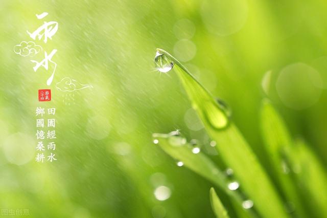 6首雨水节气的古诗词｜雨水节气的优美句子，雨水节气的古诗词