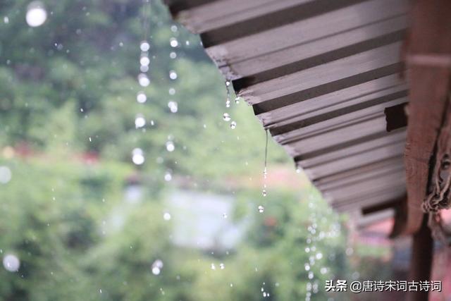 越读越有味的带“雨”古诗句