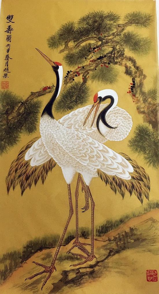 丹顶鹤的寓意和象征图片