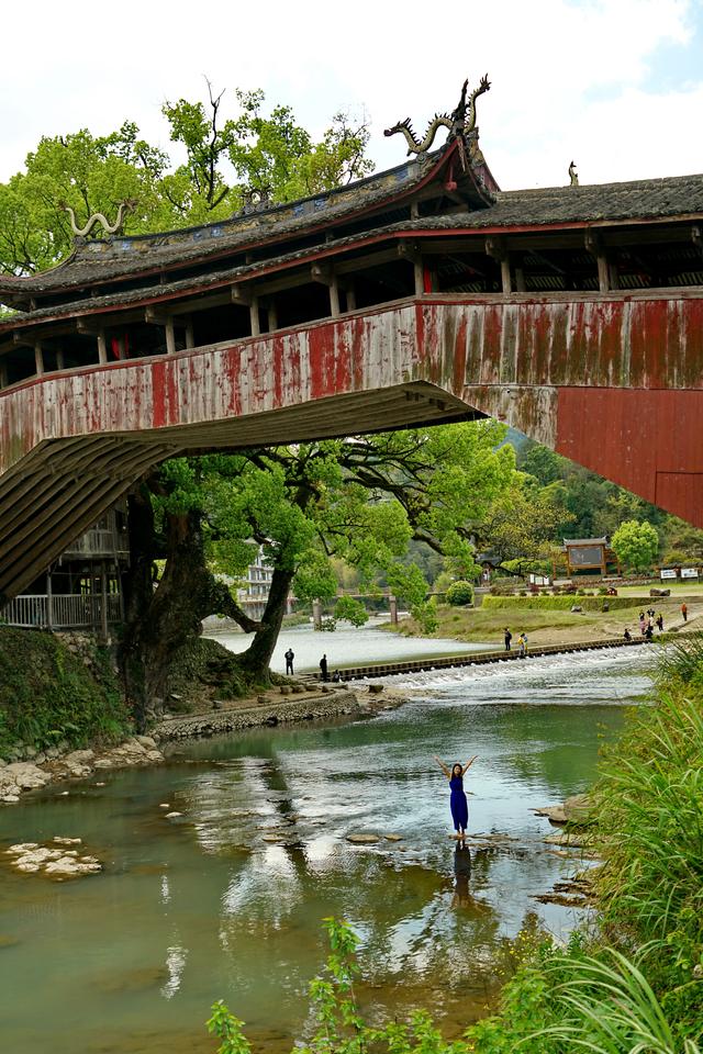 走进“中国天然氧吧”泰顺，赏一座座国宝廊桥，在山水间放飞心情