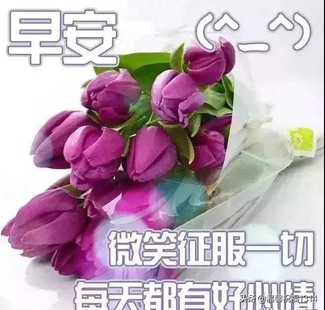 祝福带着花香，问候带着温暖，思念带着温馨，短信带着吉祥，早安