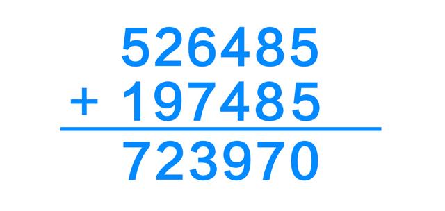 数字推理：某算式中有10个字母，请求出每个字母所对应的数字？