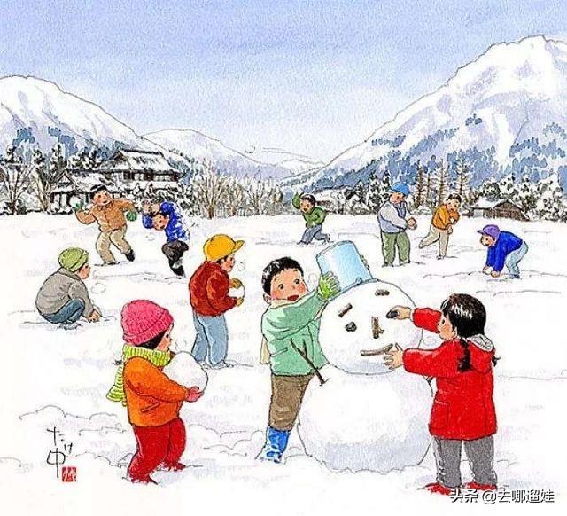 大冷天费时费力堆个雪人？你的方法是错的！这样堆又快又好看