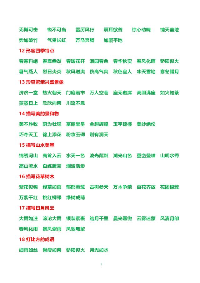 60句格言+151句歇后语+38句古诗词，让娃抄录默写，写作文笔极佳