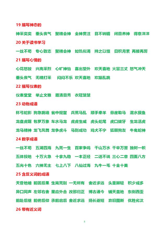 60句格言+151句歇后语+38句古诗词，让娃抄录默写，写作文笔极佳