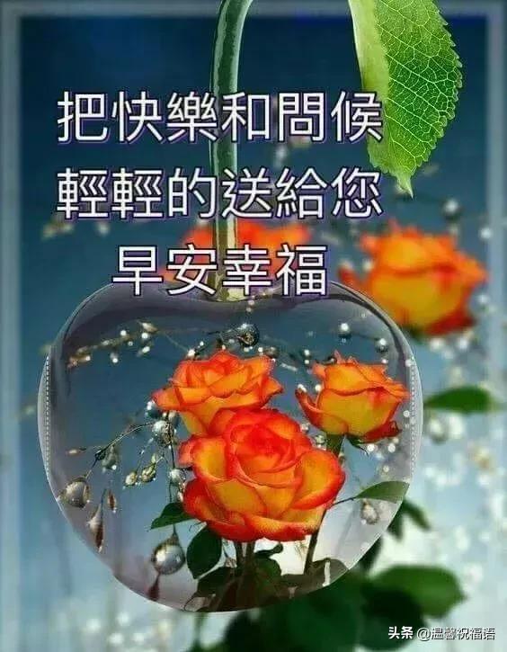 清早精辟简短的早安问候语大全，最美的早上好祝福表情图片