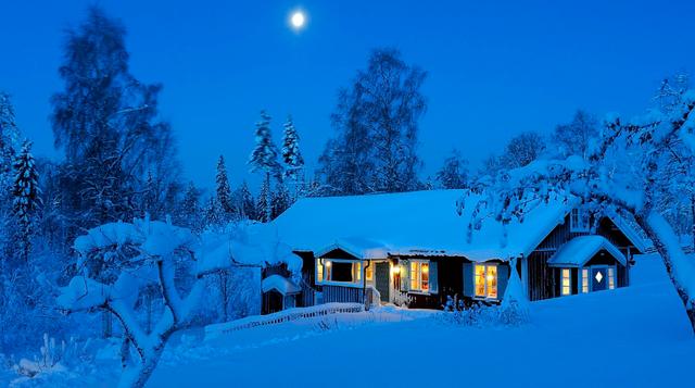 大雪拥蓬户 寒梦不成归，十五首雪夜的诗词，欣赏童话般美好的雪夜