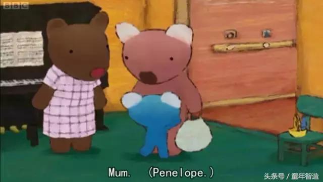 BBC经典原版动画《Penelope》让孩子们学会自我纠错的启蒙英语！