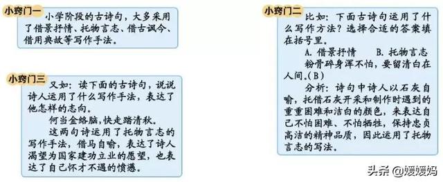 部编版六年级语文下册各单元知识点归纳