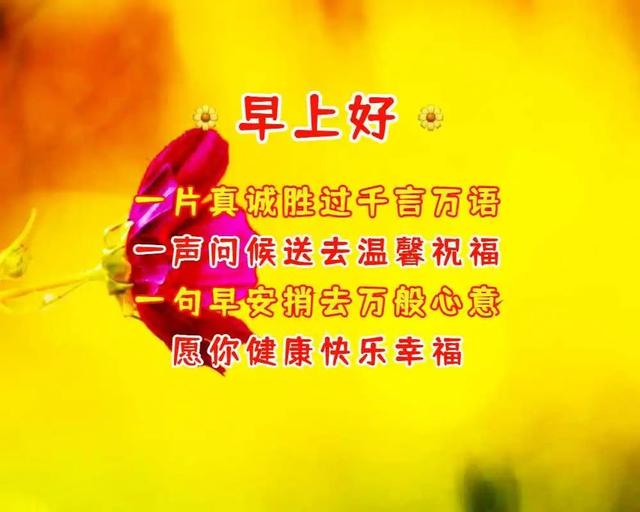 最美清晨问候语录图片，最新微信早安祝福语简短