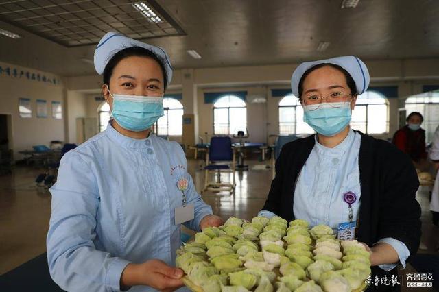 康复医学科病房里饺子飘香，济宁市二院患者这样过节心里暖