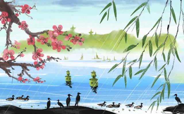 10首最美春风诗词，秀丽江山，田园如画，送给温柔的你