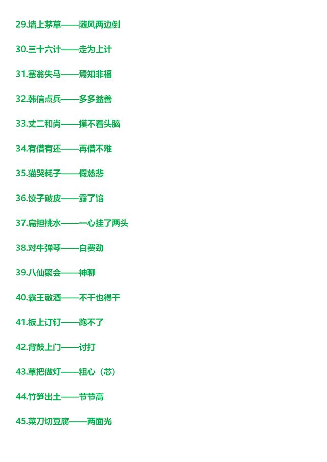 157句千古传诵的谚语、歇后语，寓意深刻，丰富孩子文化内涵