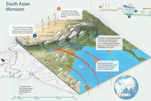 世界上降雨最多的地方，1年降水深度堪比我国17年，雨点像棒球大